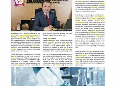 Kablo Tel Dünyası Dergisi 01.03.2017