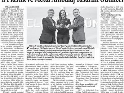 Ticaret Gazetesi 10.11.2017