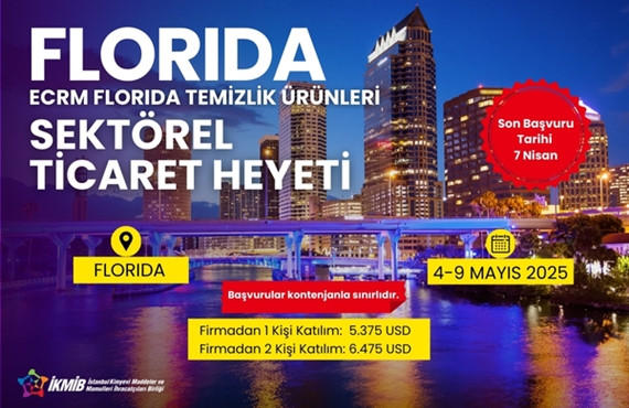 ECRM Florida  Temizlik Ürünleri Sektörel Ticaret Heyeti