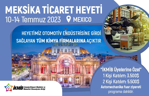 Otomotiv Sektörüne Yönelik Kimya Ticaret Heyeti - Meksika