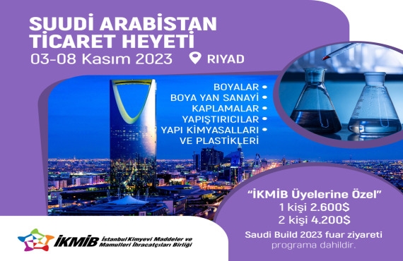 Suudi Arabistan Boya, Yapıştırıcı, Yapı  Kimyasalları ve Plastikleri Sektörel Ticaret Heyeti