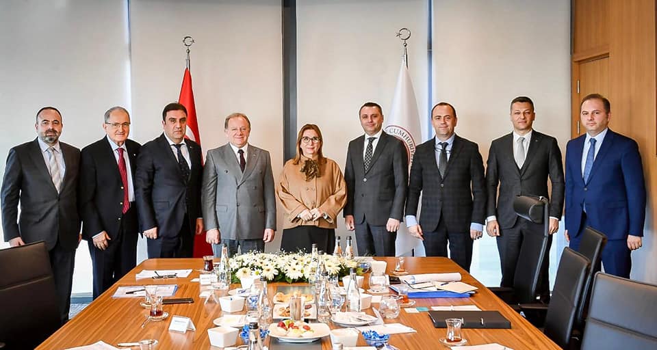 Ticaret Bakanımız Sayın Ruhsar PEKCAN ile Toplantı