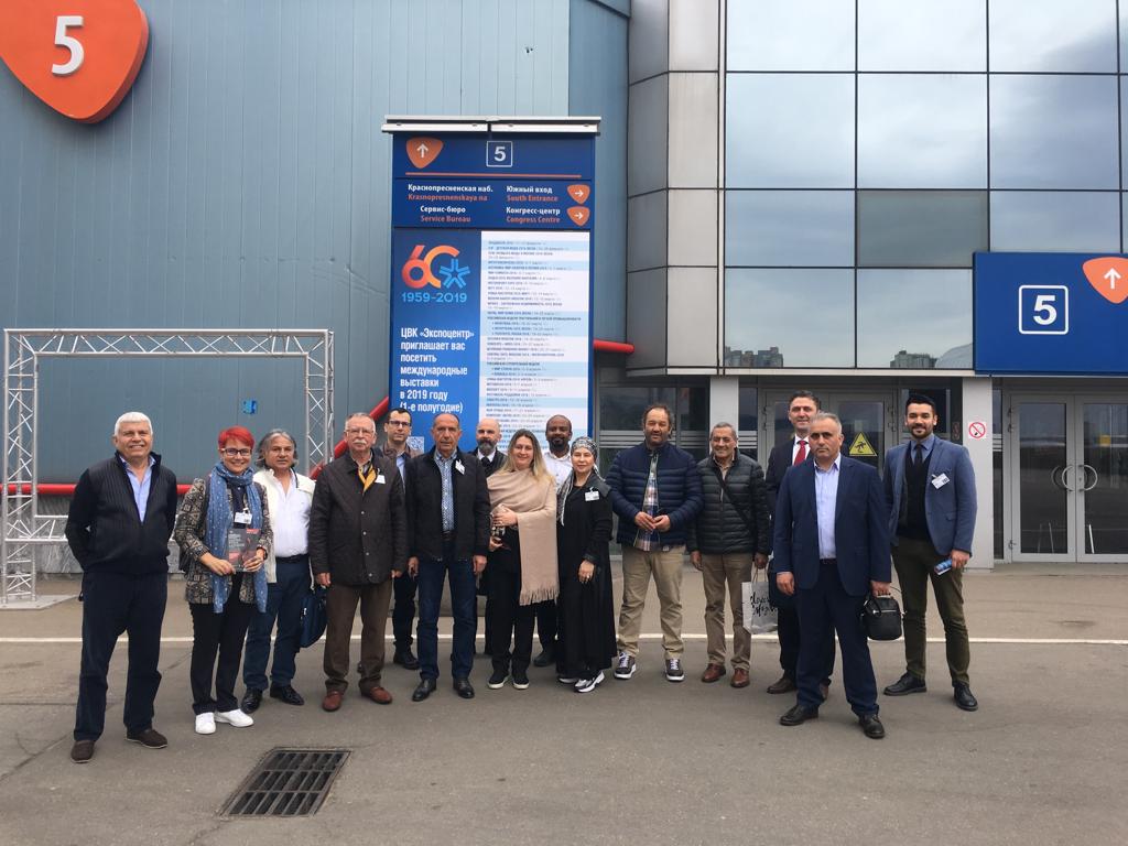 Kauçuk UR-GE Projesi Moskova Fuar Ziyareti