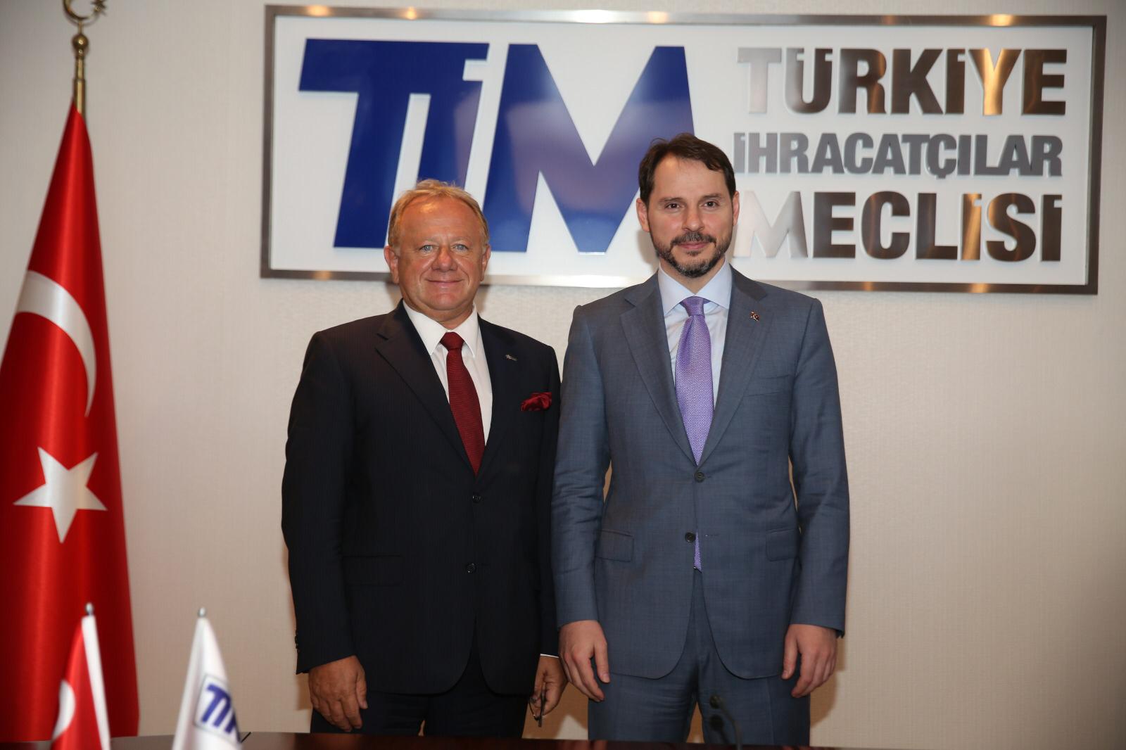 Hazine ve Maliye Bakanımız Sayın Berat ALBAYRAK'ın TİM Ziyareti