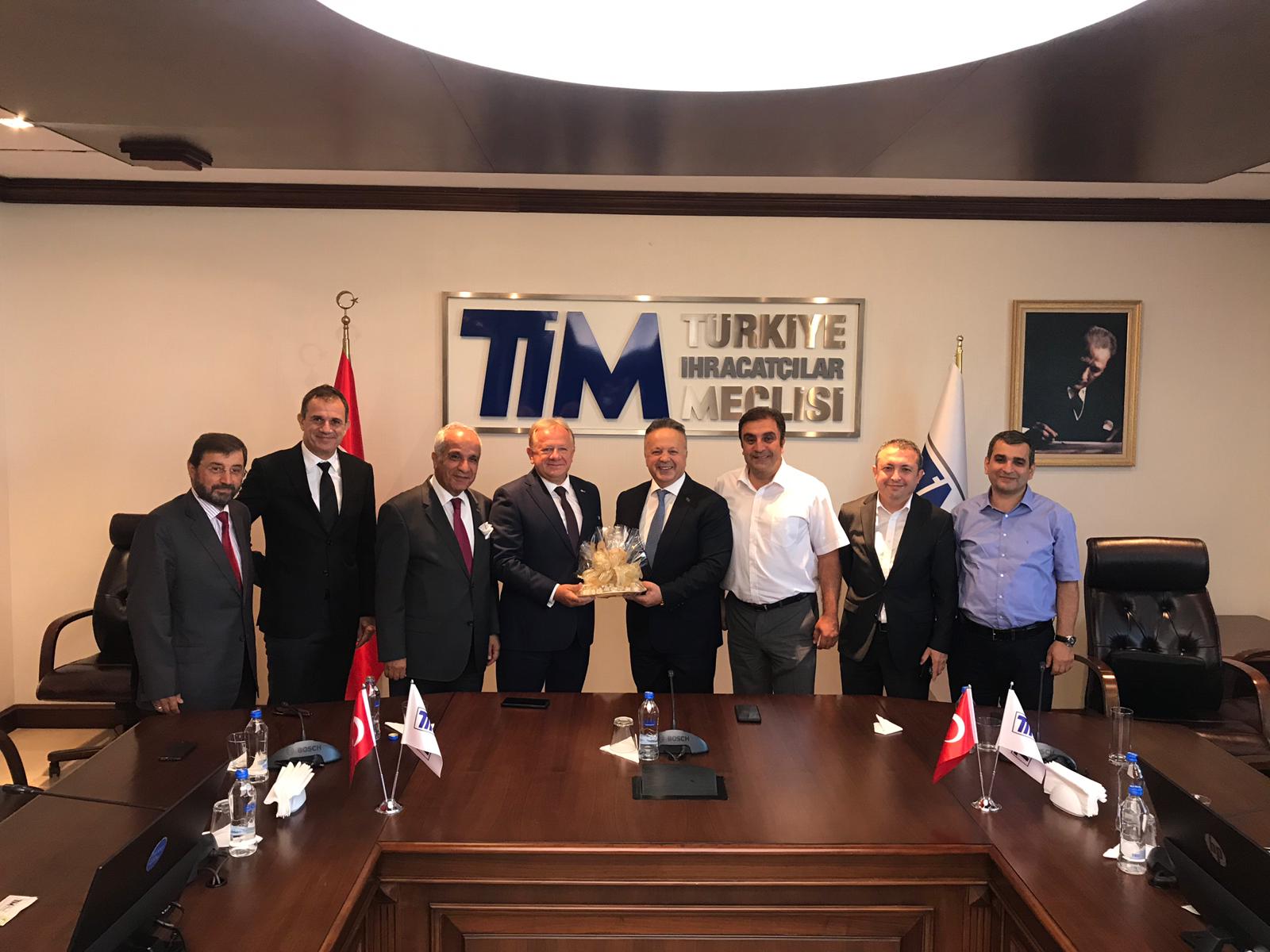 TİM Başkanı Sayın İsmail Gülle'ye Bayram Ziyareti