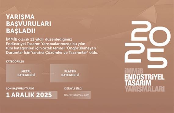 İMMİB 2025 Endüstriyel Tasarım Yarışmaları Duyurusu