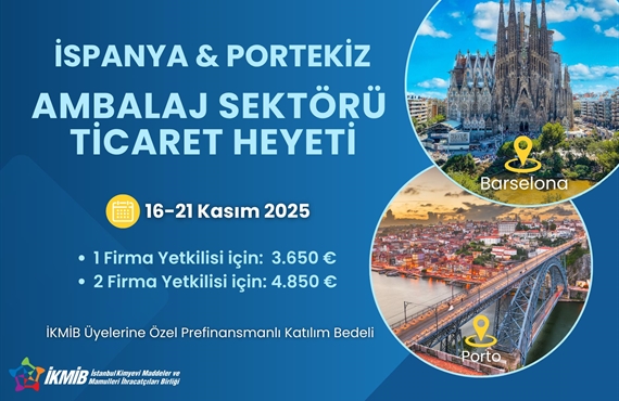 Ambalaj Sektörü İspanya & Portekiz Sektörel Ticaret Heyeti