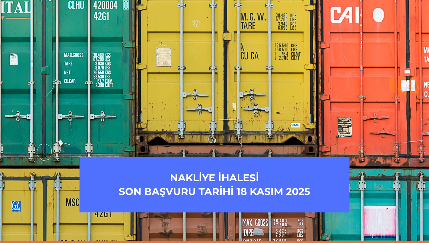 WHX Dubai 2026 Fuarı Nakliye İhalesi